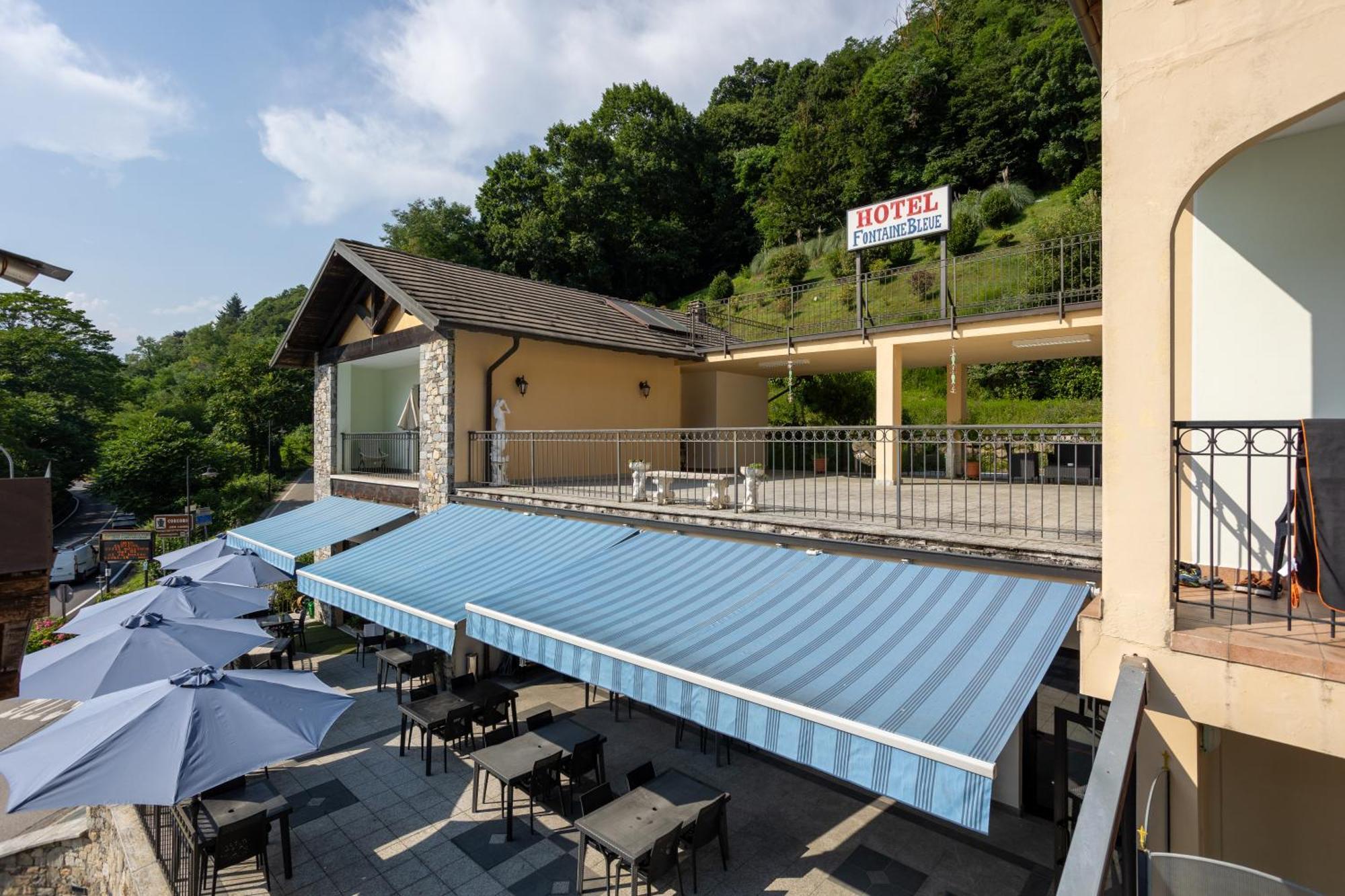 Hotel Fontaine Bleue Orta San Giulio Exterior photo